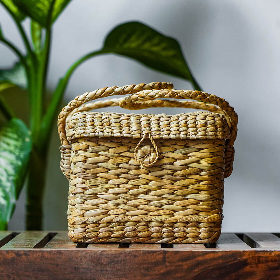 Handwoven Kauna Tabletop Organizer - Small