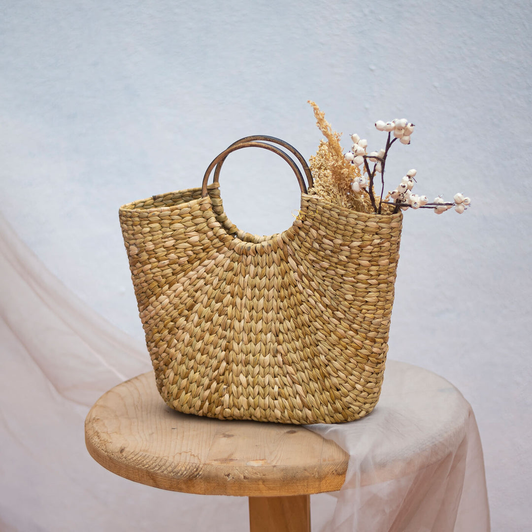Kauna Hobo Bag - Natural - Zwende