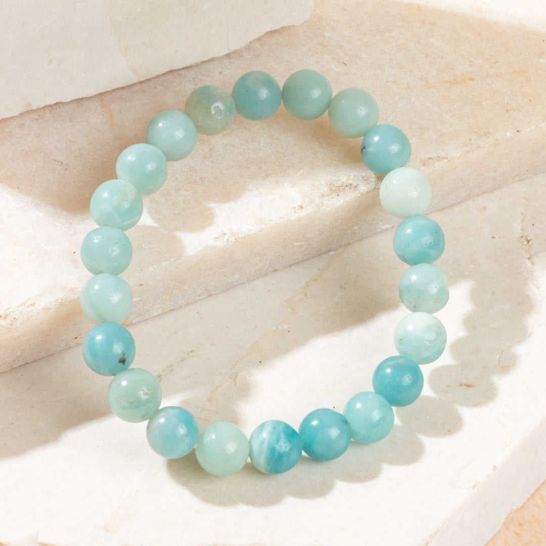 Handcrafted Healing Bracelet With Natural Stones