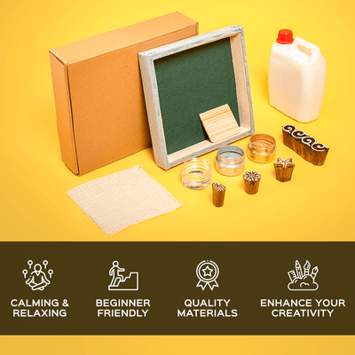 Metallic Colours - Blockprinting DIY Kit