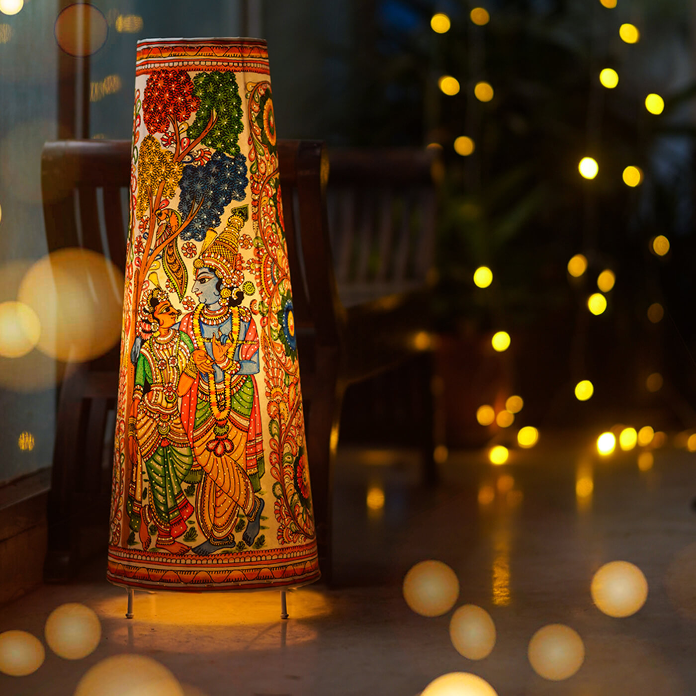 Leather lamp clearance