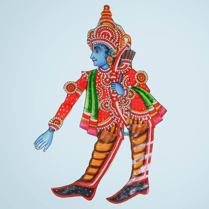 Dasavatharam Leather Puppet - Rama - Zwende