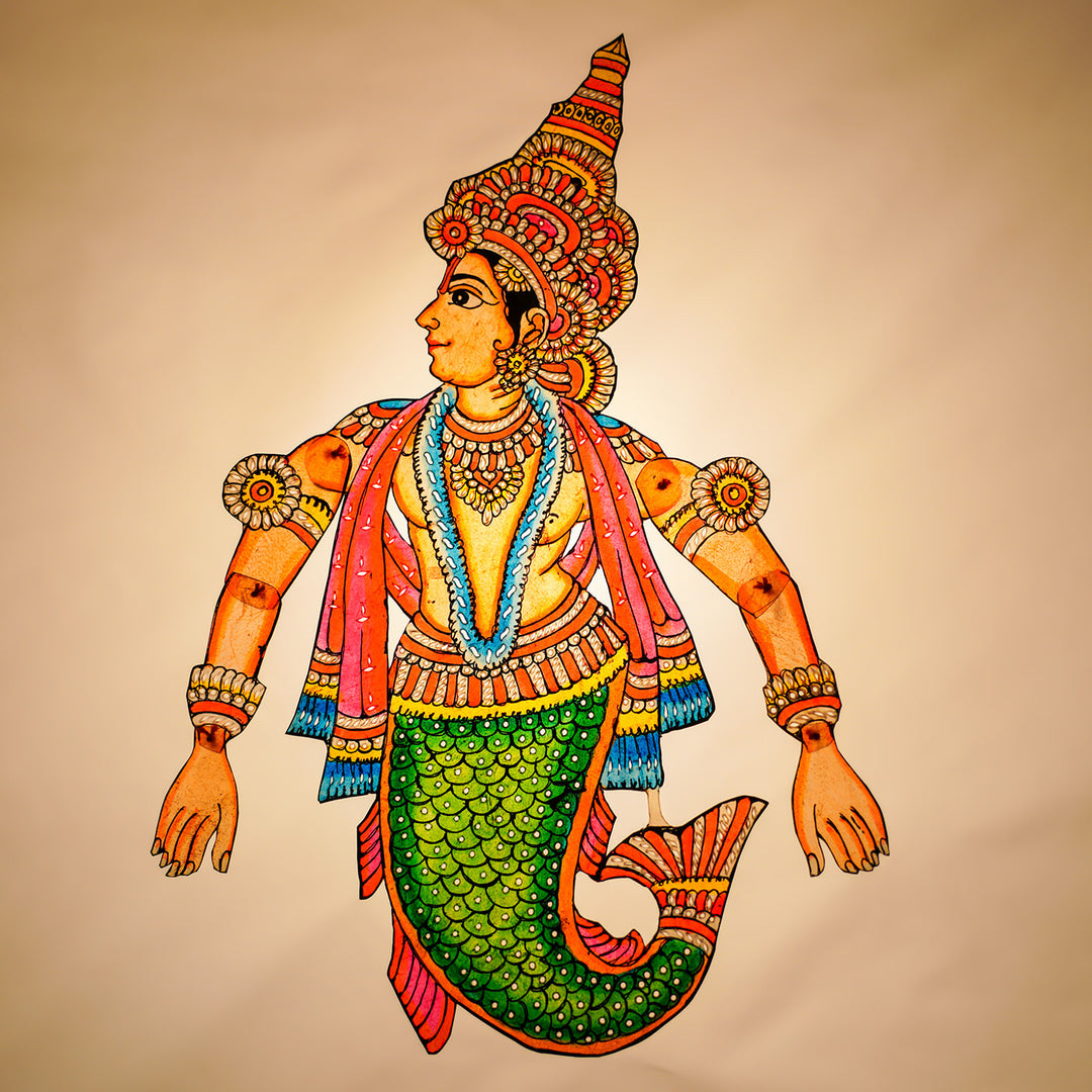 Dasavatharam Leather Puppet - Matsya