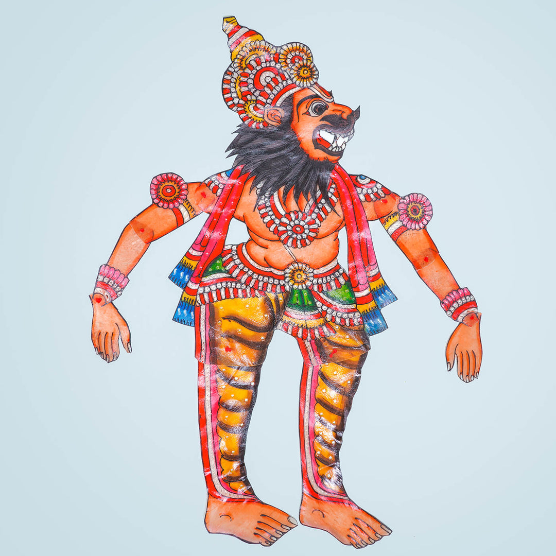 Dasavatharam Leather Puppet - Narasimha