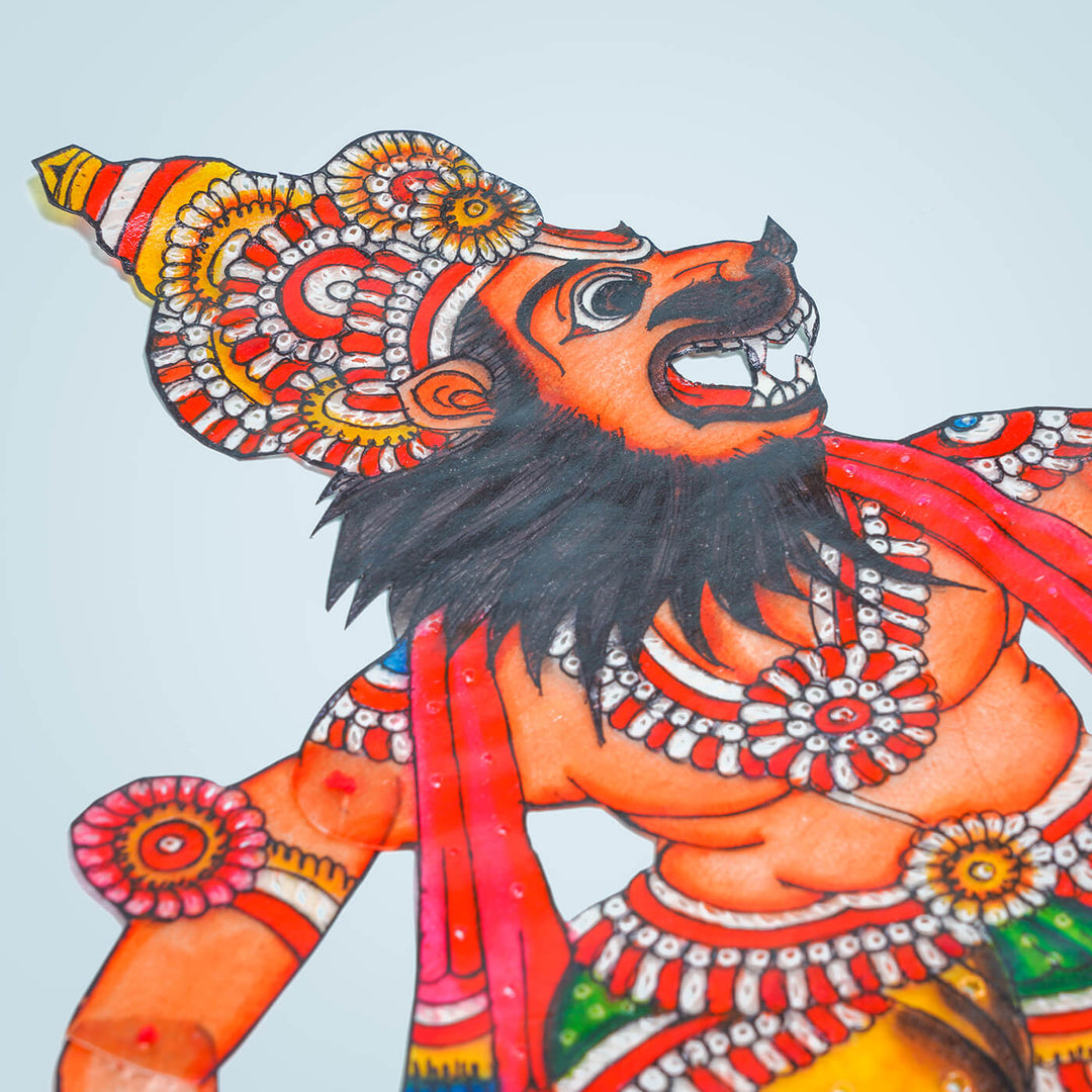 Dasavatharam Leather Puppet - Narasimha