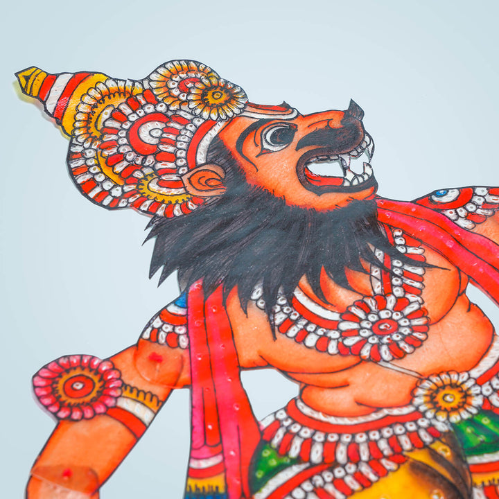 Dasavatharam Leather Puppet - Narasimha