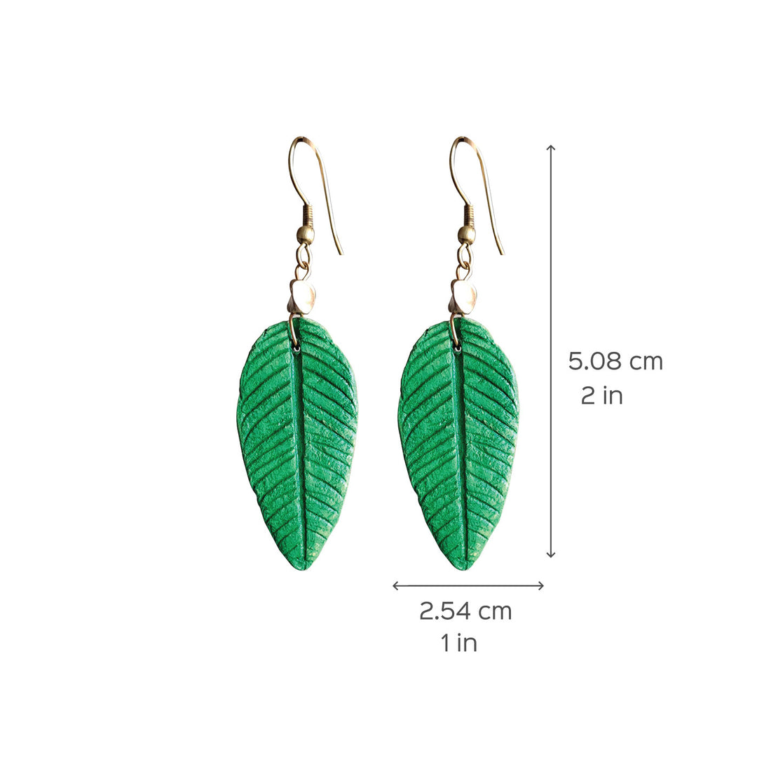 Paper Mache Guava Green Dangler