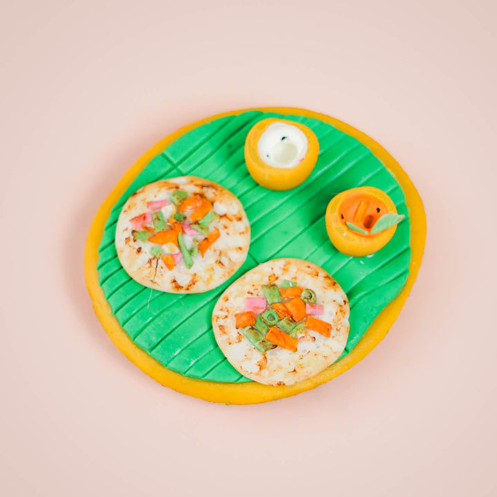 Miniature Fridge Magnets - Utthappam