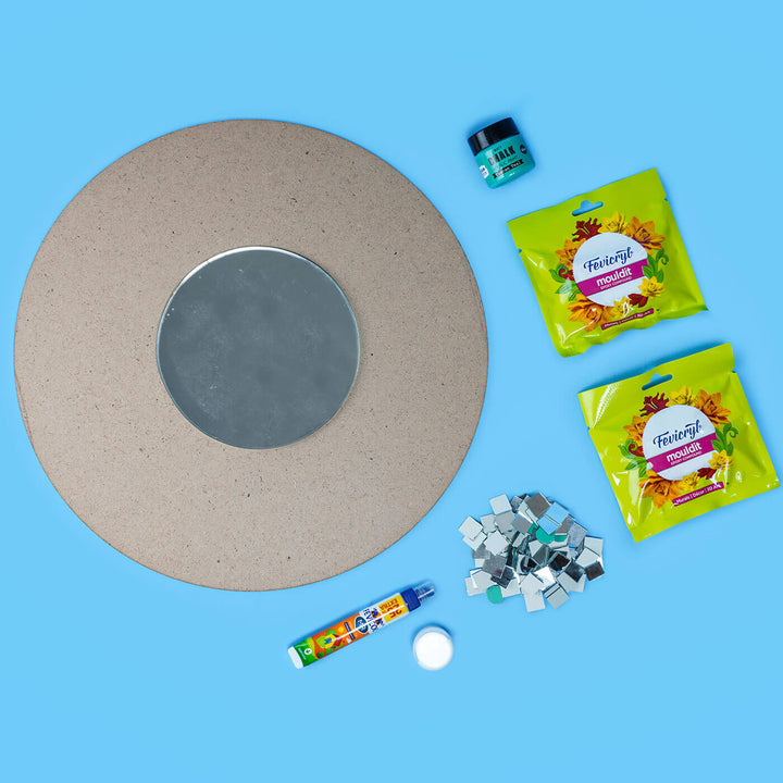 Lippan Art Mirror - All Inclusive DIY Kit - Zwende