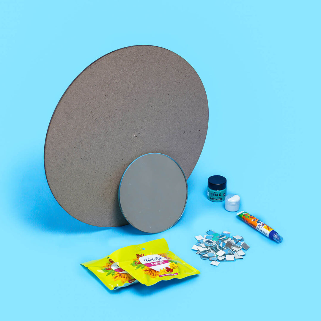 Lippan Art Mirror - All Inclusive DIY Kit - Zwende