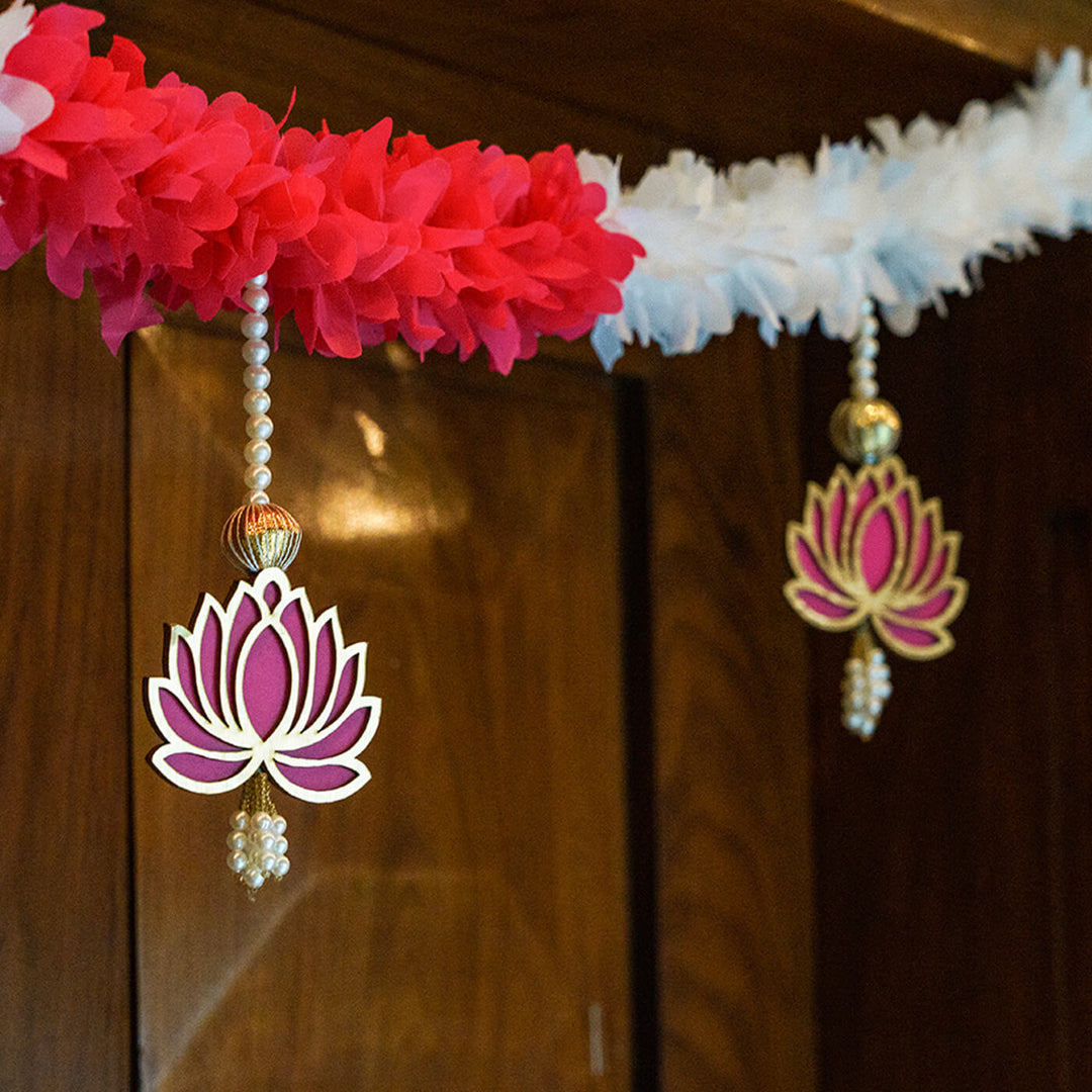 Handcrafted Eco-friendly Floral Door Toran