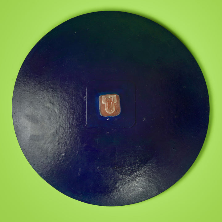 Handpainted Terracotta Wall Plate - Buddha