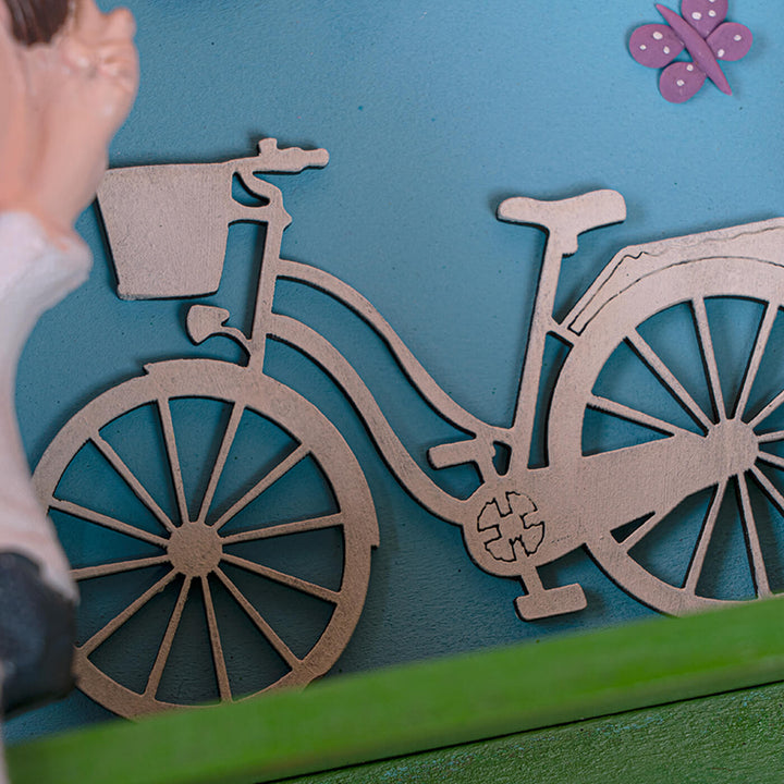Customised Hanging Clay Dolls Family Nameboard