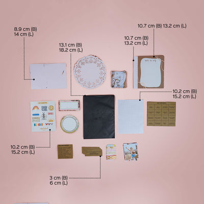 Floral Themed Art Journaling DIY Kit
