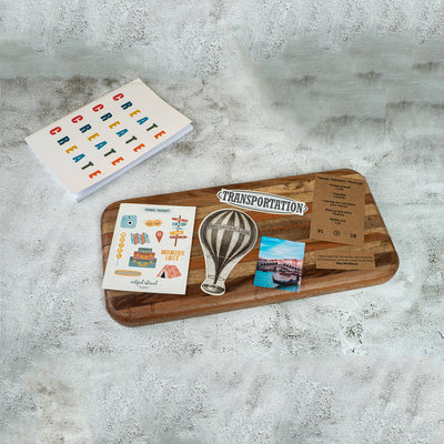Travel Themed Art Journaling DIY Kit