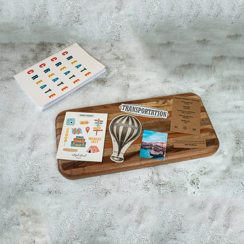 Travel Themed Art Journaling DIY Kit