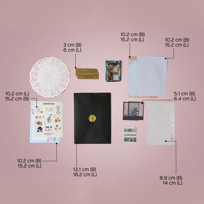Self-Care Themed Art Journaling DIY Kit