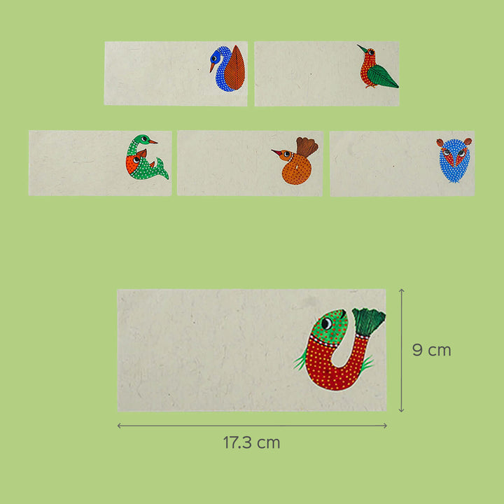 Gond Art Envelopes - Set of 6