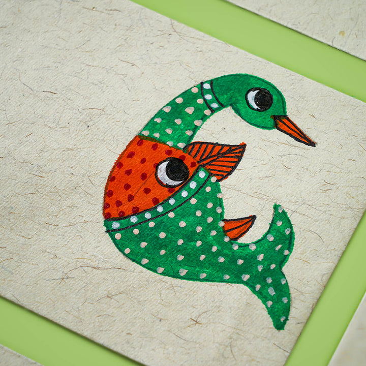 Gond Art Envelopes - Set of 6
