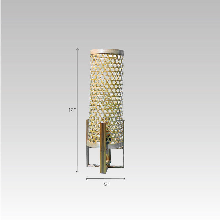 Bamboo Weaved Lamp