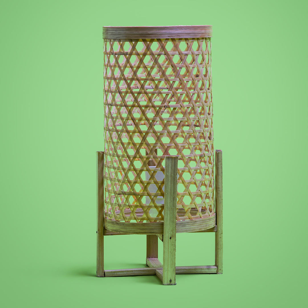 Bamboo Weaved Lamp