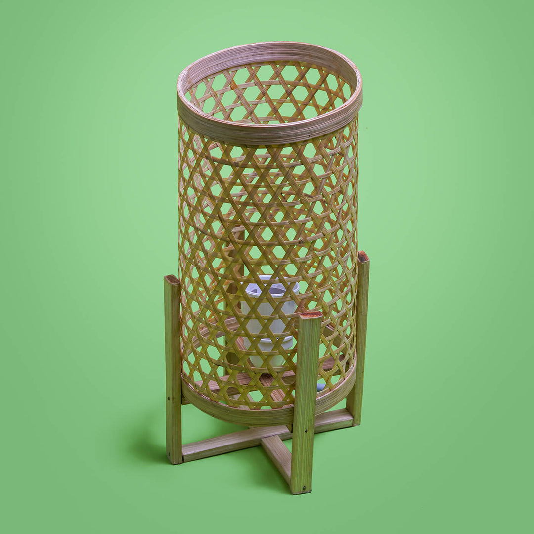 Bamboo Weaved Lamp