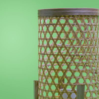 Bamboo Tabletop Lamp - Small