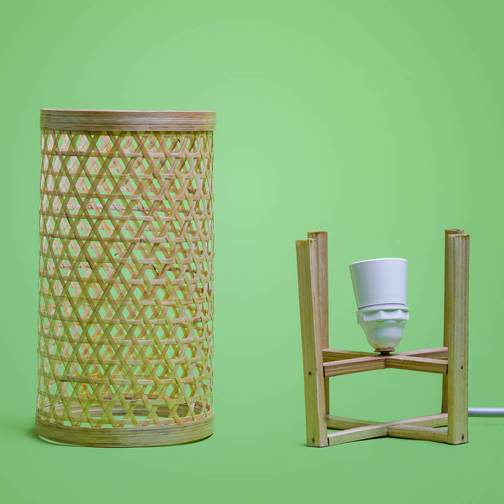 Bamboo Weaved Lamp