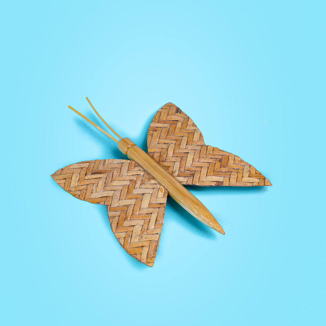 Bamboo Butterfly Magnet