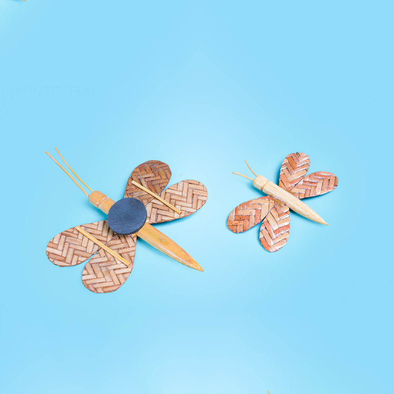 Bamboo Dragonfly Magnet - Large