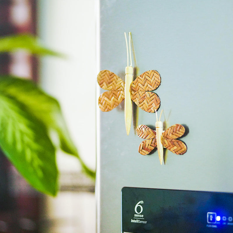 Bamboo Dragonfly Magnet - Large