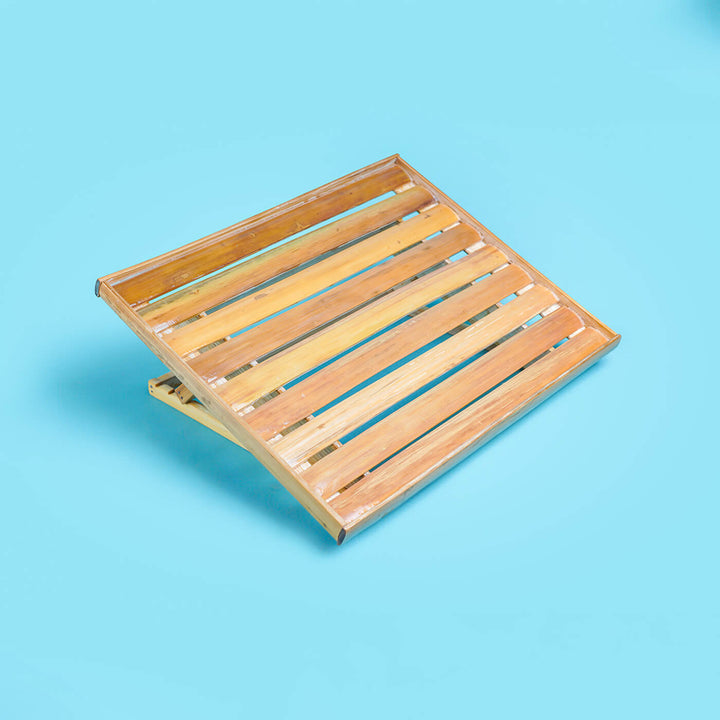 Foldable Bamboo Laptop Stand