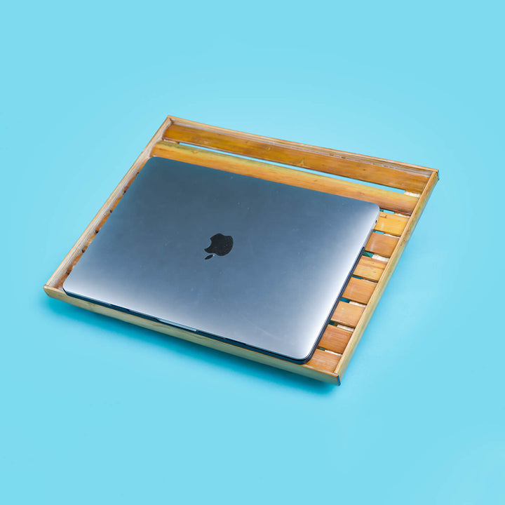 Foldable Bamboo Laptop Stand