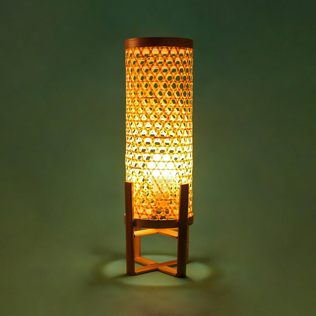 Bamboo Weaved Lamp