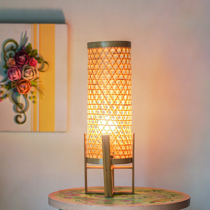 Bamboo Weaved Lamp