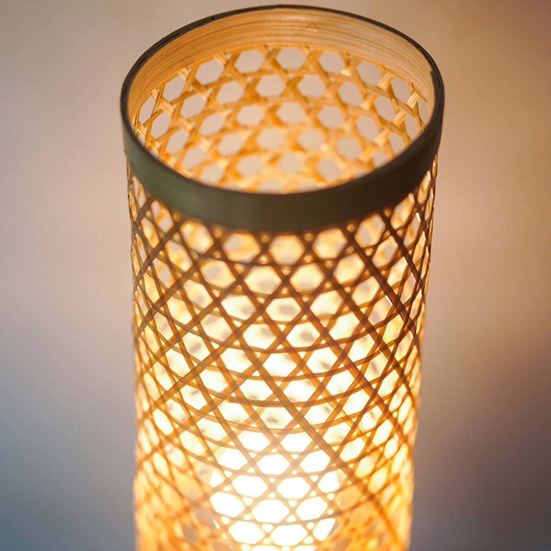 Bamboo Weaved Lamp