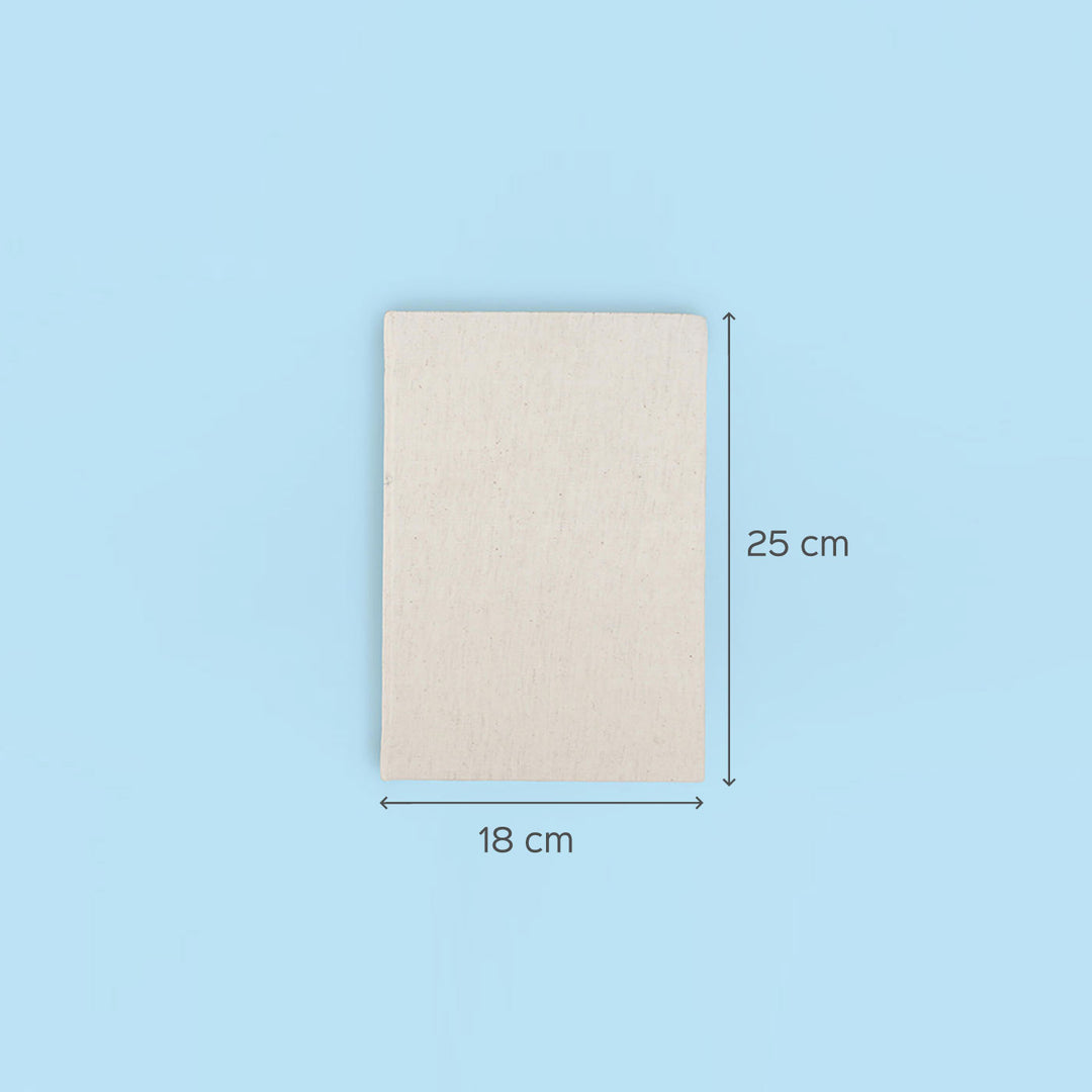 Recycled DIY Khadi Diary with Handmade Paper