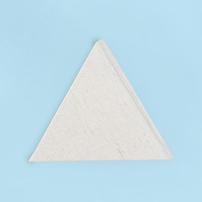 DIY Triangle Diary with Handmade Paper - Set of 2