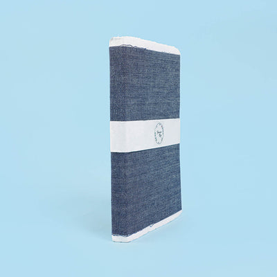 Recycled Denim Diary with Handmade Paper