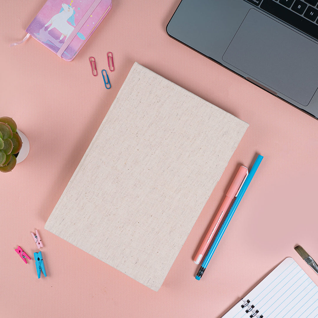 Recycled DIY Khadi Diary with Handmade Paper