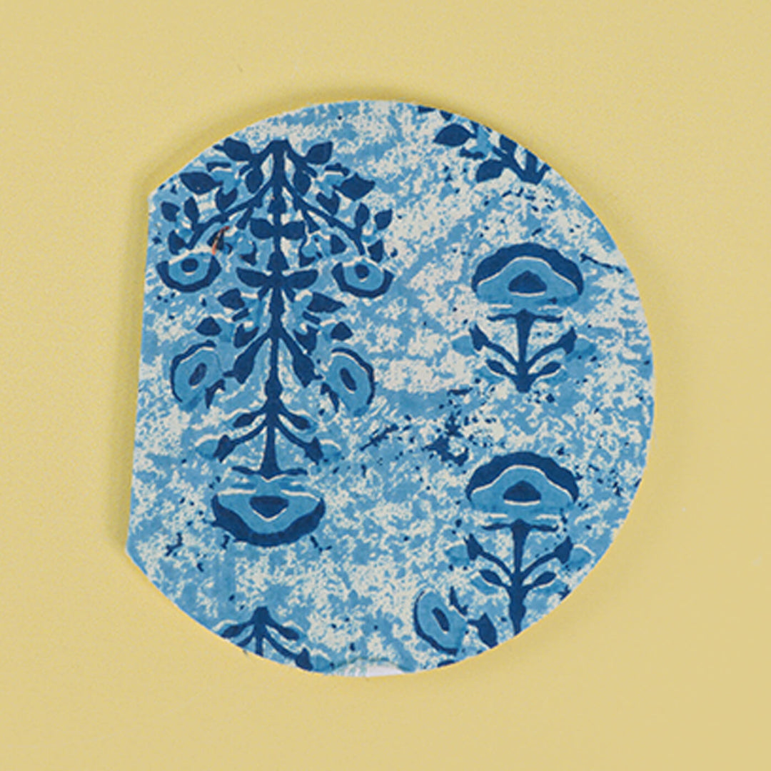 Oyster Diary with Handblock Prints - Set of 2