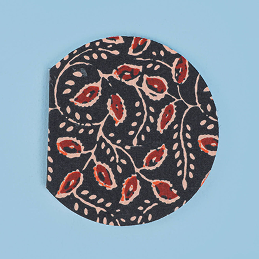 Oyster Diary with Handblock Prints - Set of 2