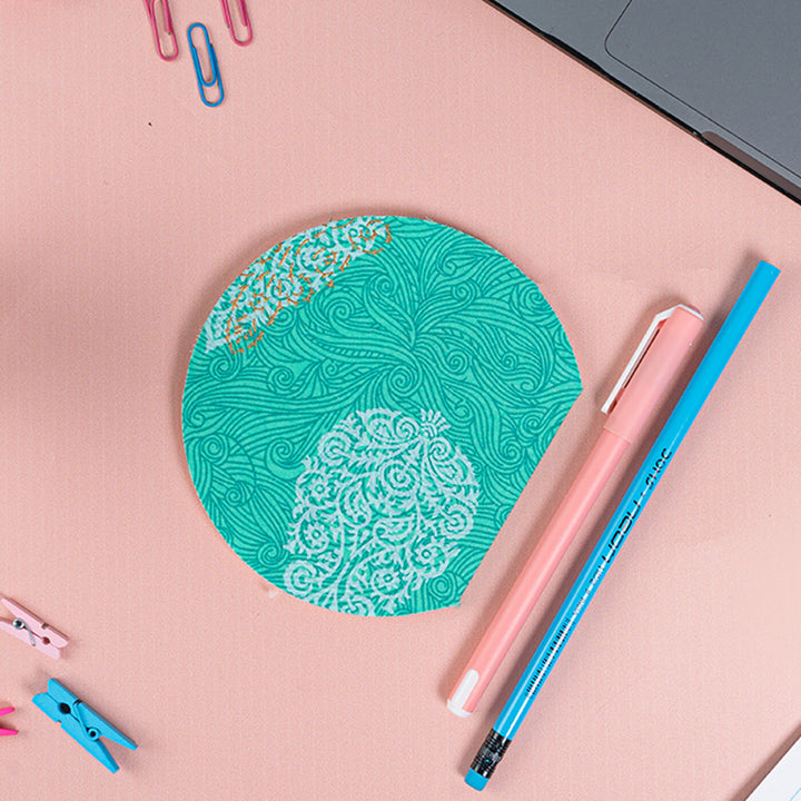 Oyster Diary with Handblock Prints - Set of 2