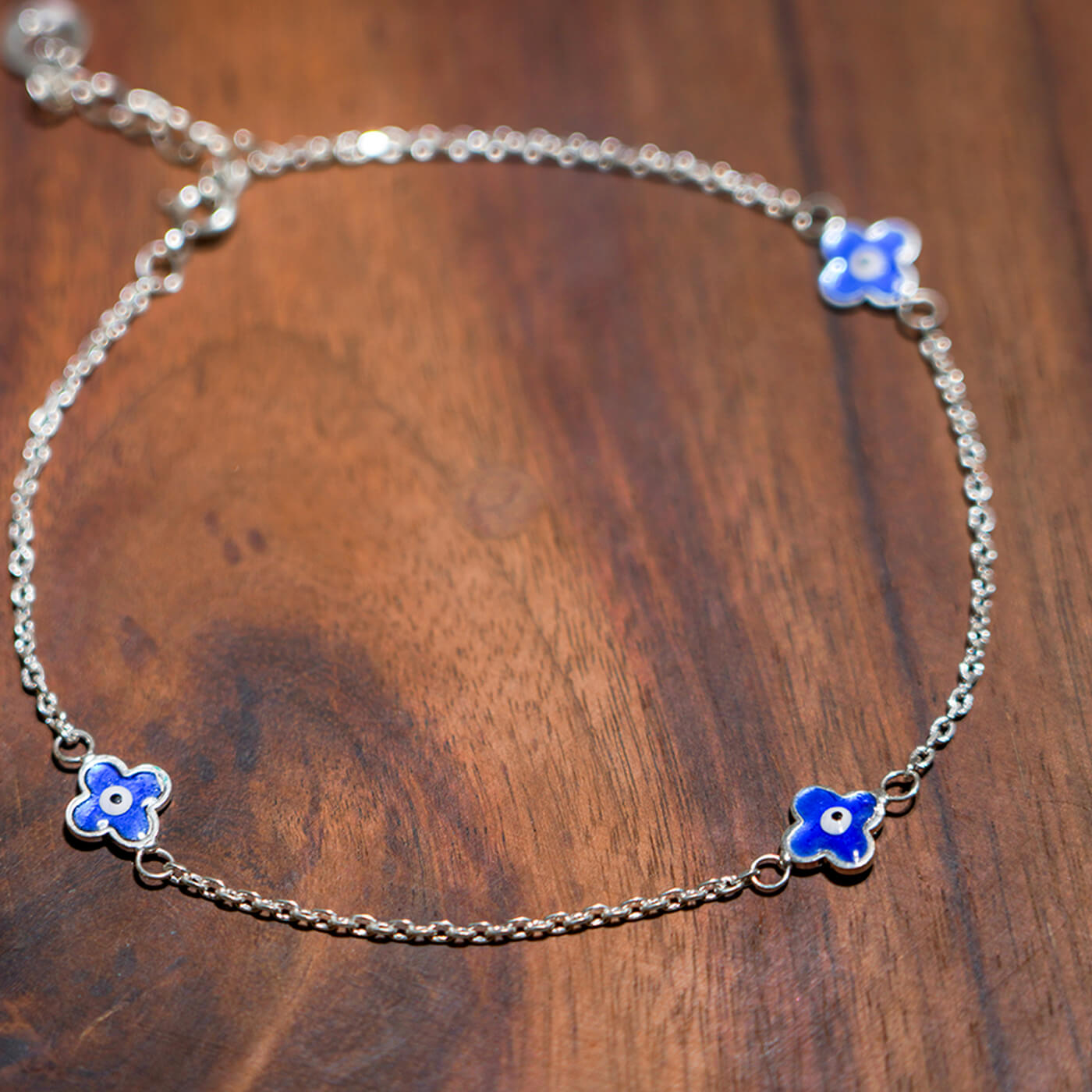 Evil eye anklet shop pandora