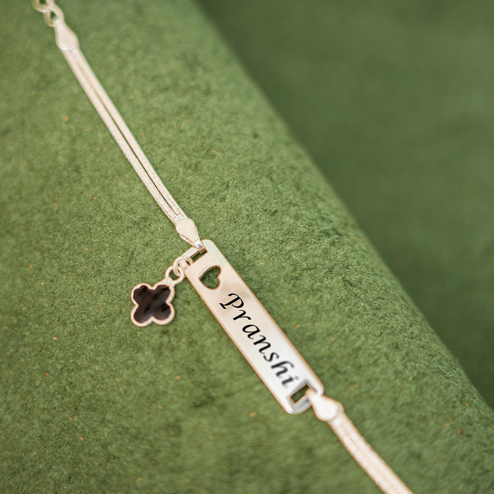 92.5 Silver Customised Bracelets for Kids/ Teenagers/ Adults