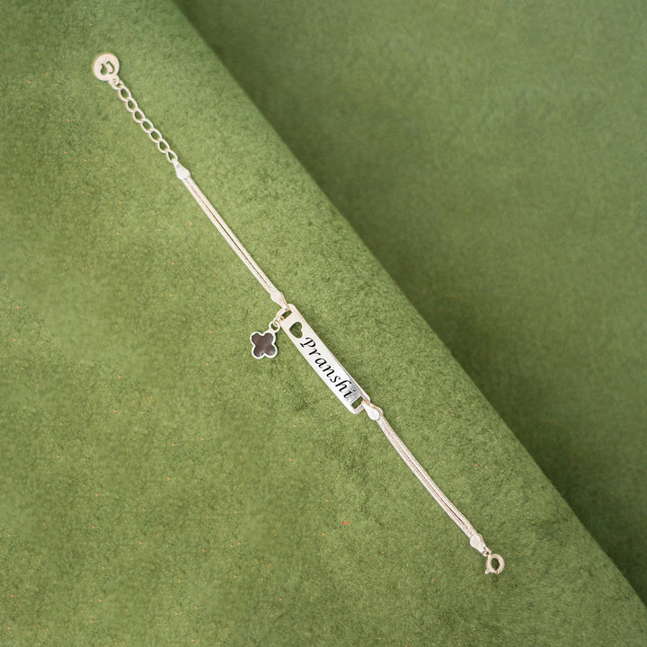 92.5 Silver Customised Bracelets for Kids/ Teenagers/ Adults