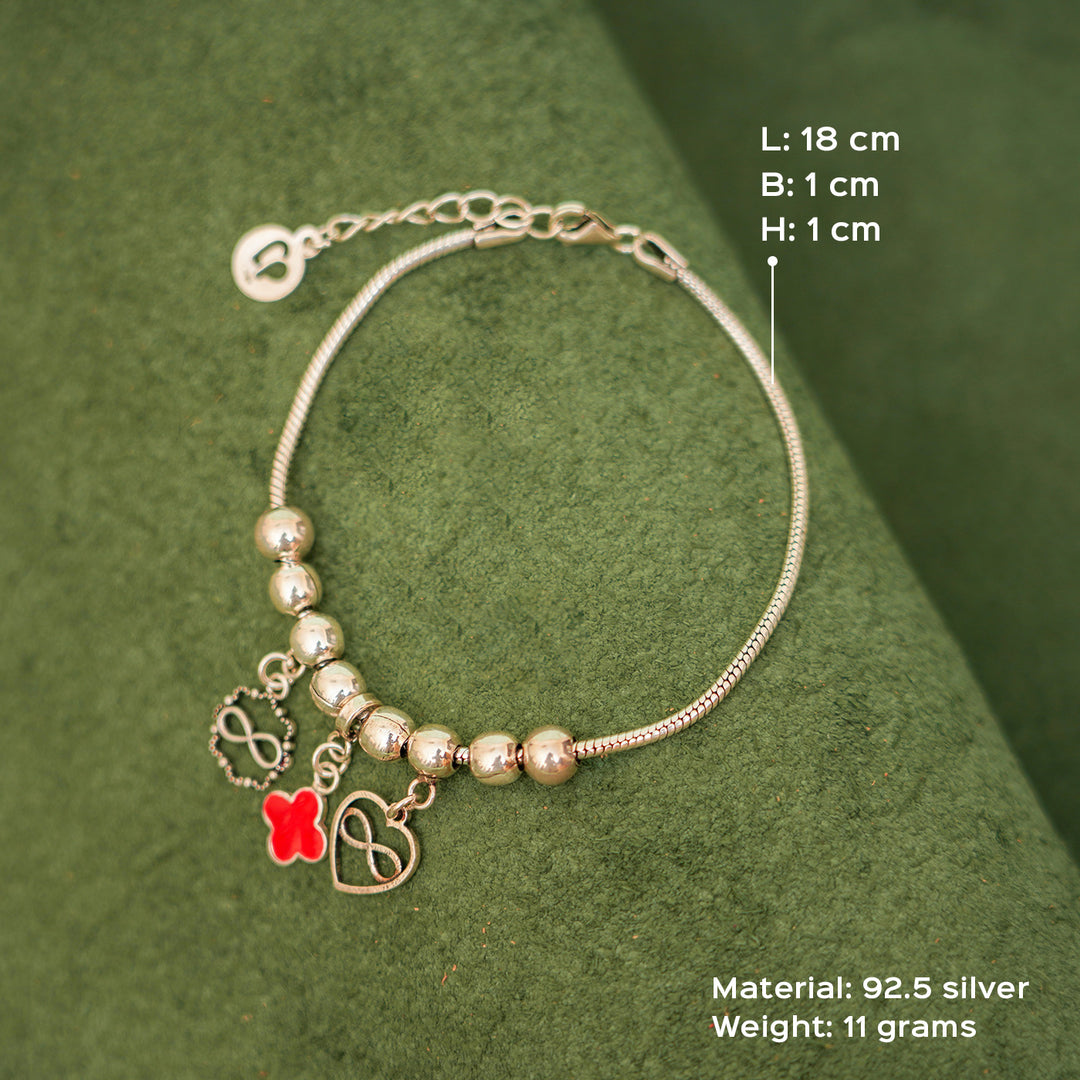 92.5 Silver Pandora Bracelet for Teenagers/ Adults