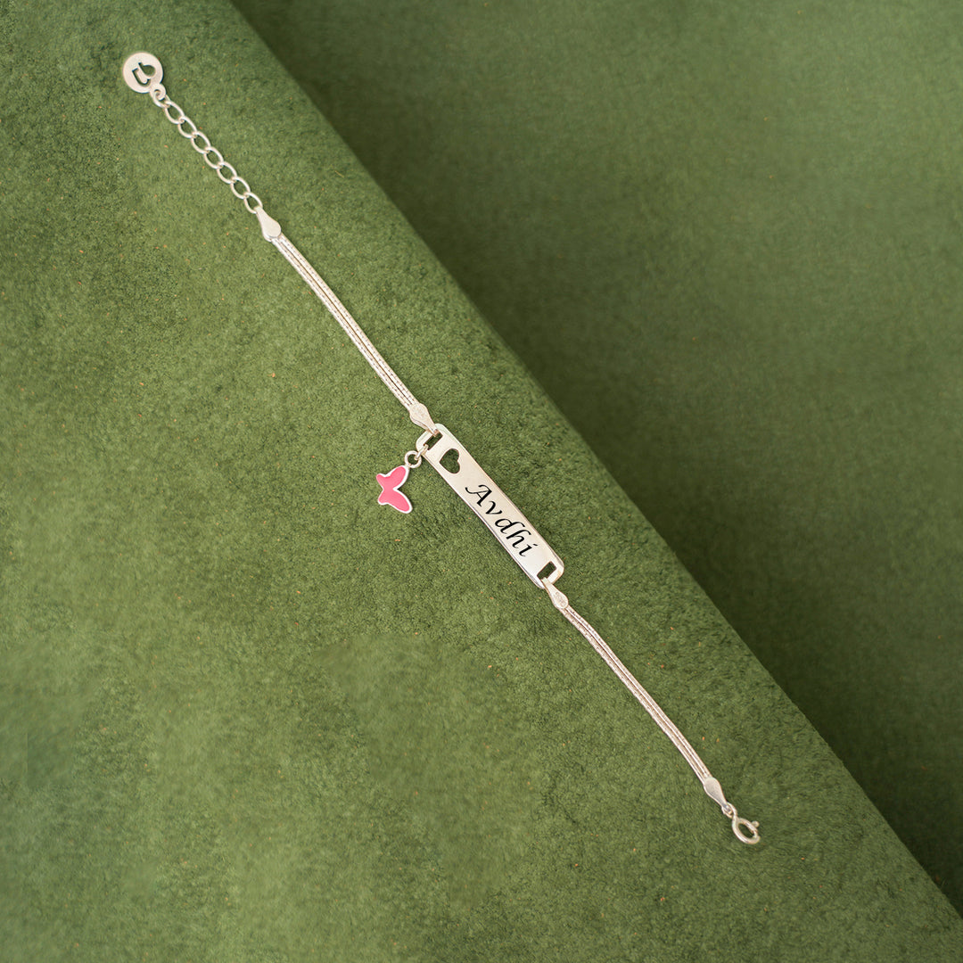 92.5 Silver Customised Bracelets for Kids/ Teenagers/ Adults