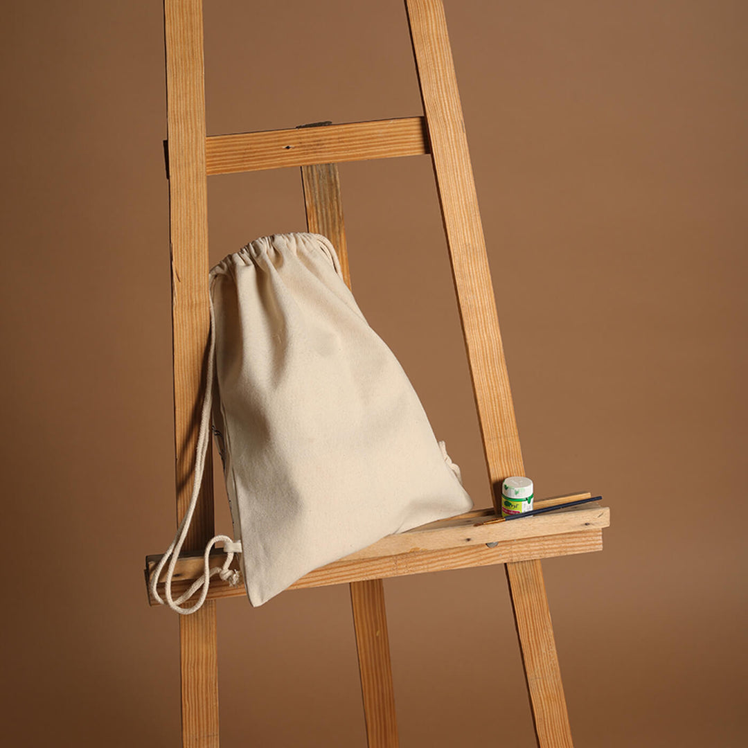 Canvas Backpack Plain (14 x 11 inches)