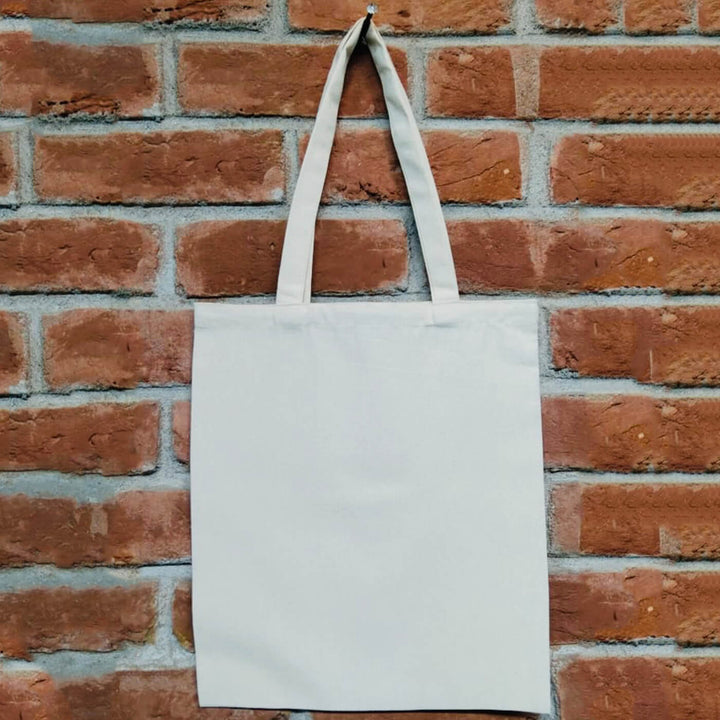 Canvas Bag with Shoulder Handle Plain - (15 x 12 inches)